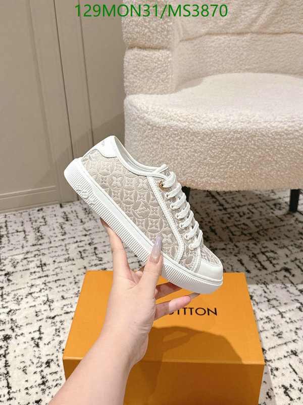 LV-Women Shoes Code: MS3870 $: 129USD