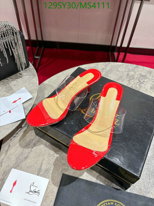 Christian Louboutin-Women Shoes Code: MS4111 $: 129USD