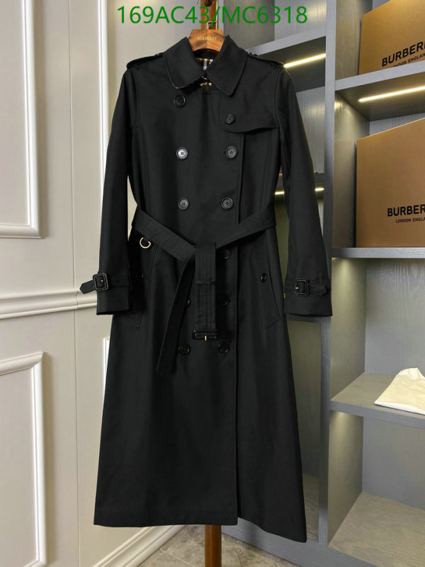 Burberry-Down jacket Women Code: MC6318 $: 169USD