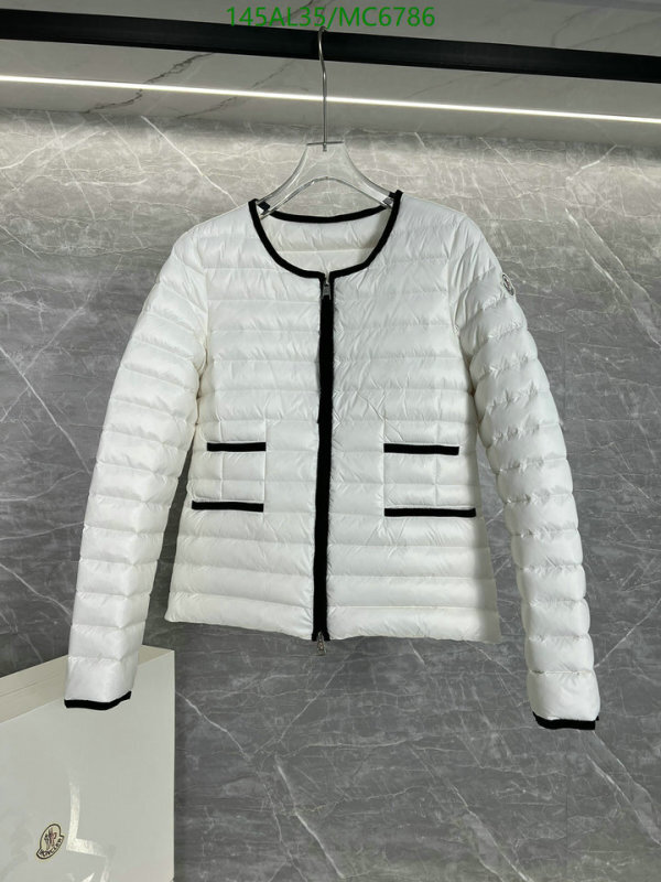 Moncler-Down jacket Women Code: MC6786 $: 145USD