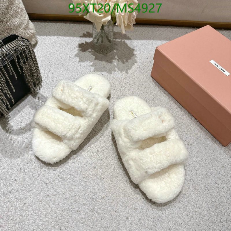Miu Miu-Women Shoes Code: MS4927 $: 95USD