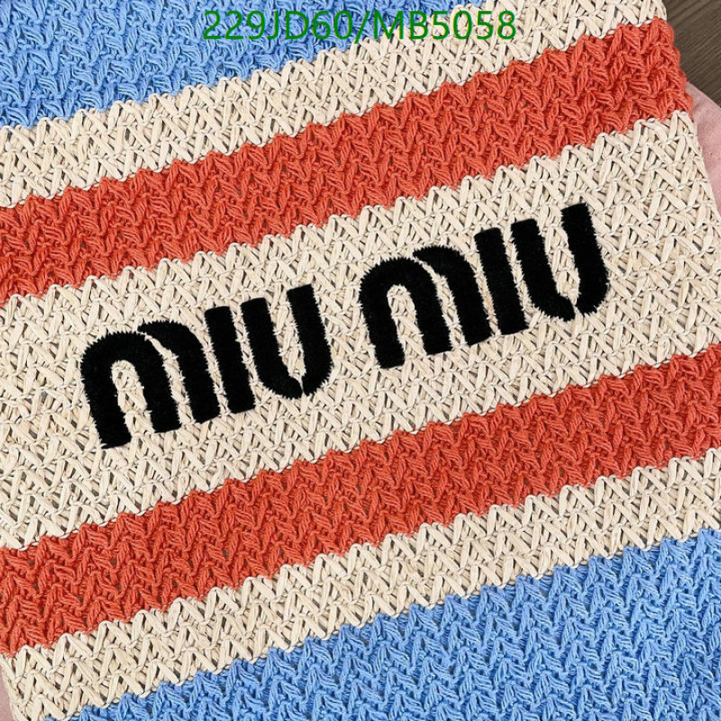 Miu Miu-Bag-Mirror Quality Code: MB5058 $: 229USD