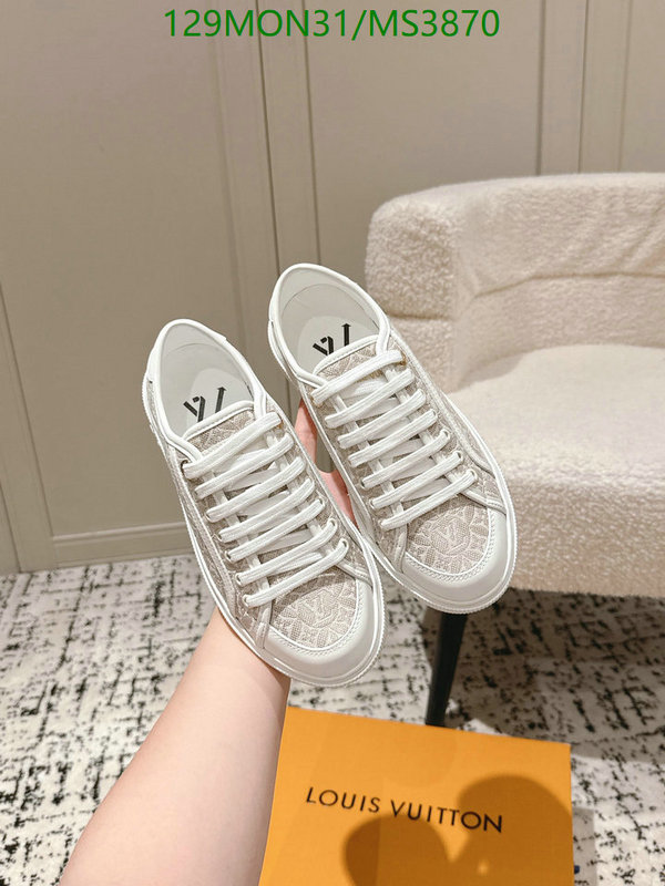 LV-Women Shoes Code: MS3870 $: 129USD
