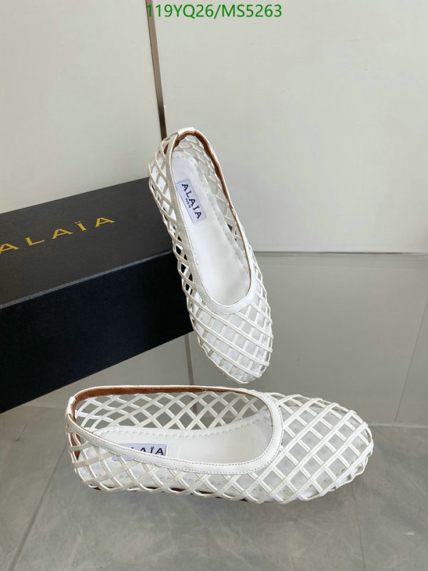 ALAIA-Women Shoes Code: MS5263 $: 119USD