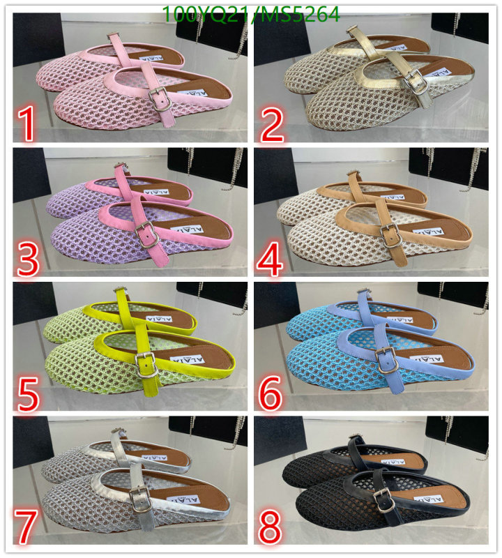 ALAIA-Women Shoes Code: MS5264 $: 100USD