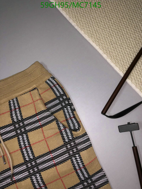 Burberry-Clothing Code: MC7145 $: 59USD