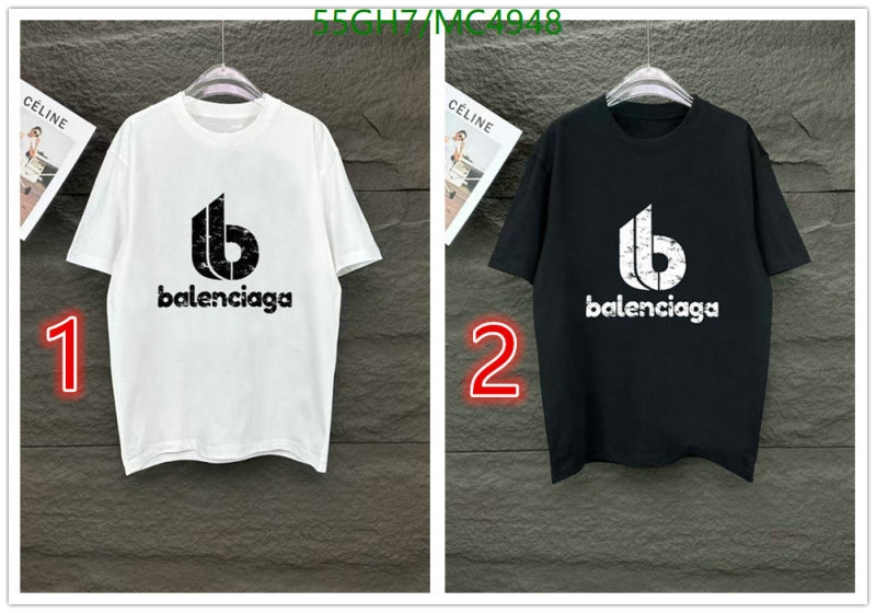 Balenciaga-Clothing Code: MC4948 $: 55USD