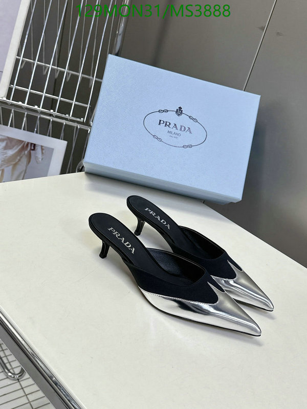 Prada-Women Shoes Code: MS3888 $: 129USD