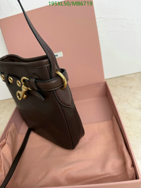 Miu Miu-Bag-Mirror Quality Code: MB6719 $: 195USD