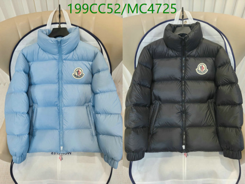 Moncler-Down jacket Men Code: MC4725 $: 199USD