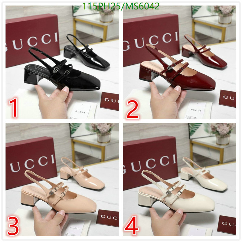 Gucci-Women Shoes Code: MS6042 $: 115USD