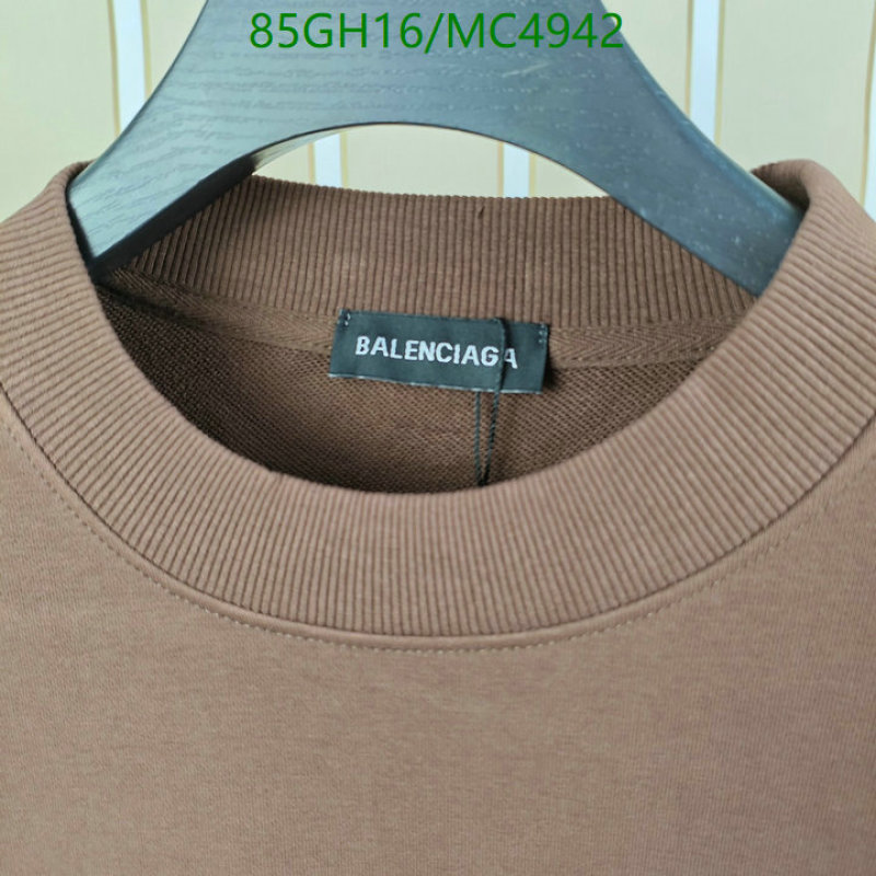 Balenciaga-Clothing Code: MC4942 $: 85USD