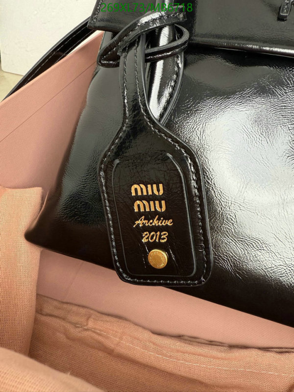 Miu Miu-Bag-Mirror Quality Code: MB6718 $: 269USD