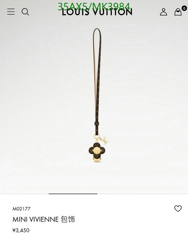 LV-Key pendant Code: MK3984 $: 35USD