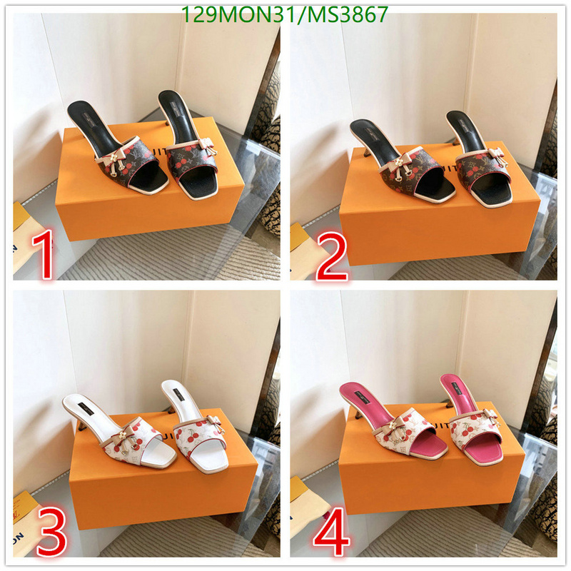 LV-Women Shoes Code: MS3867 $: 129USD