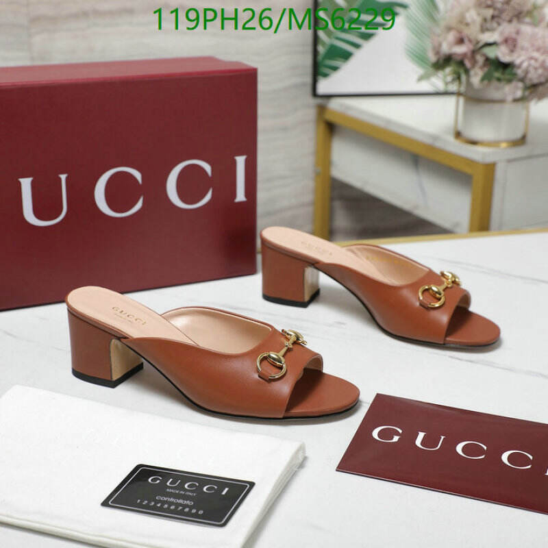 Gucci-Women Shoes Code: MS6229 $: 119USD