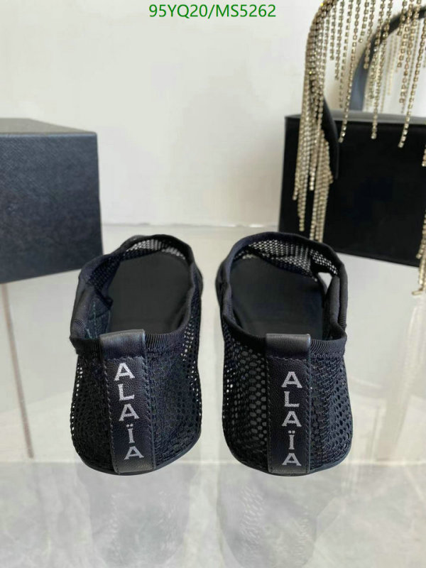 ALAIA-Women Shoes Code: MS5262 $: 95USD