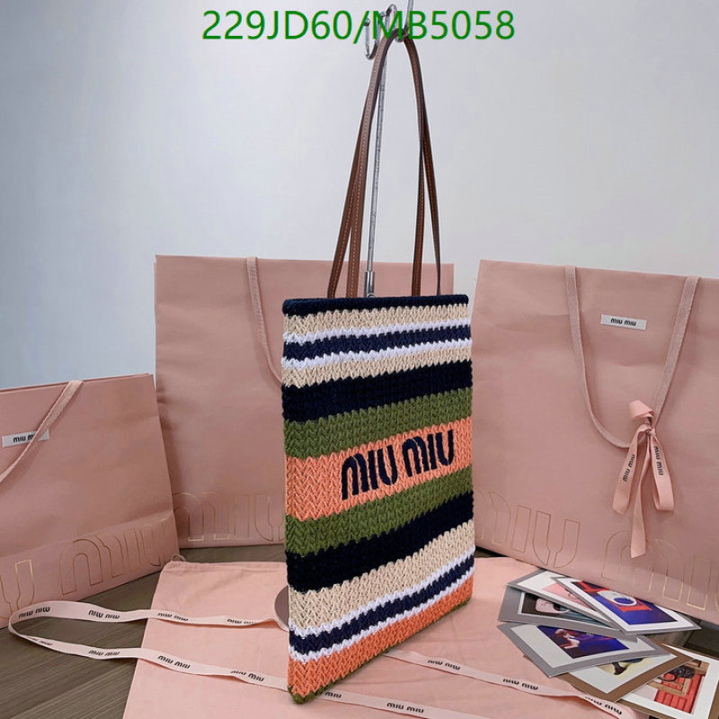 Miu Miu-Bag-Mirror Quality Code: MB5058 $: 229USD