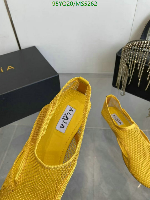 ALAIA-Women Shoes Code: MS5262 $: 95USD