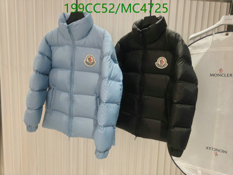 Moncler-Down jacket Men Code: MC4725 $: 199USD