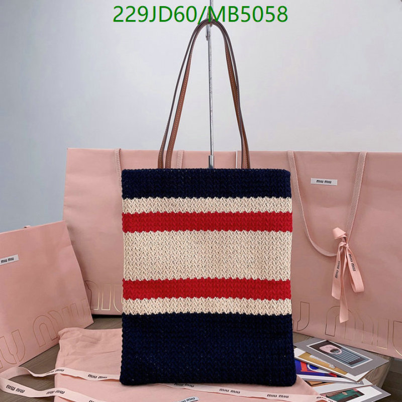Miu Miu-Bag-Mirror Quality Code: MB5058 $: 229USD