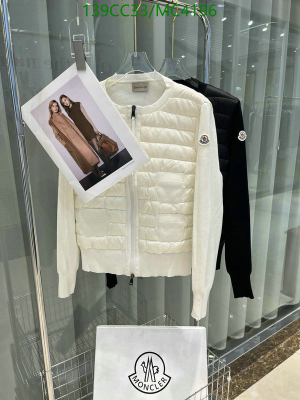 Moncler-Down jacket Women Code: MC4196 $: 139USD
