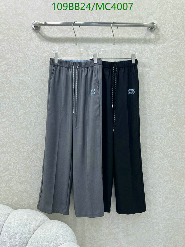 MIUMIU-Clothing Code: MC4007 $: 109USD