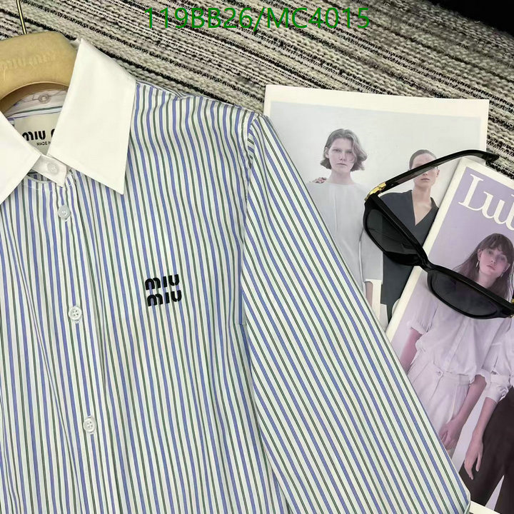 MIUMIU-Clothing Code: MC4015 $: 119USD