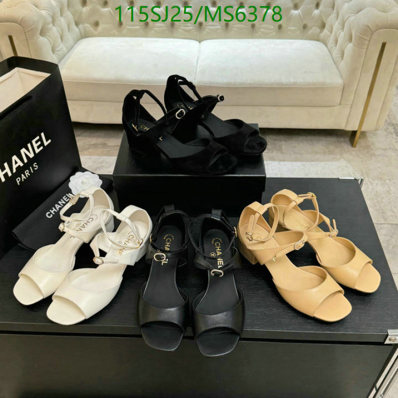 Chanel-Women Shoes Code: MS6378 $: 115USD