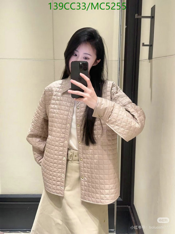 Moncler-Down jacket Women Code: MC5255 $: 139USD