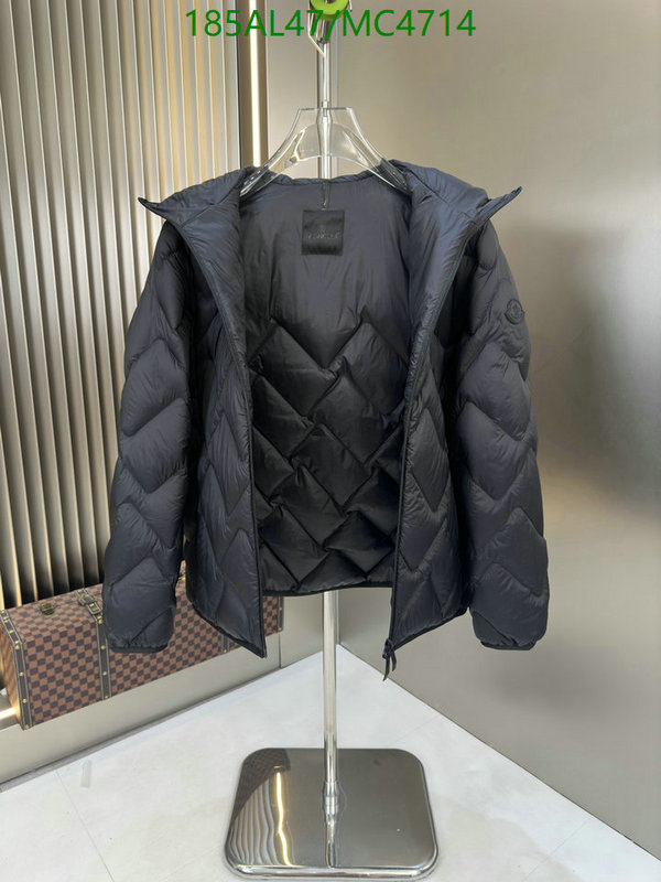 Moncler-Down jacket Men Code: MC4714 $: 185USD