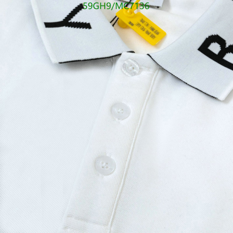 Burberry-Clothing Code: MC7136 $: 59USD