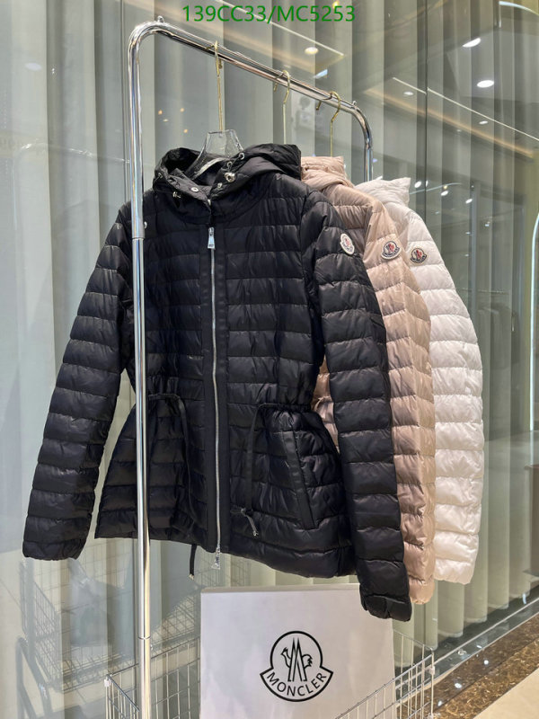 Moncler-Down jacket Women Code: MC5253 $: 139USD