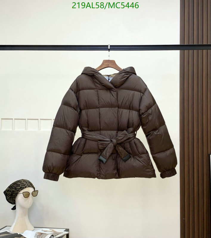 MaxMara-Down jacket Women Code: MC5446 $: 219USD