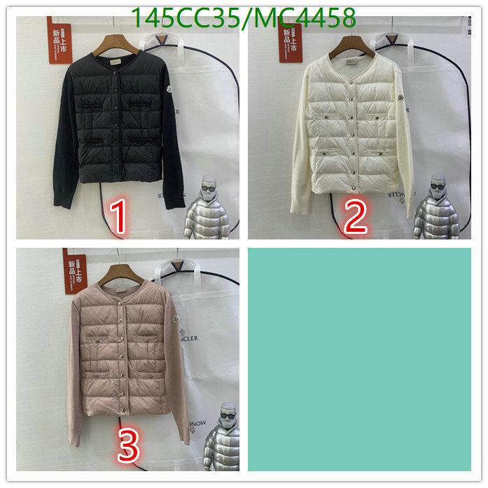 Moncler-Down jacket Women Code: MC4458 $: 145USD
