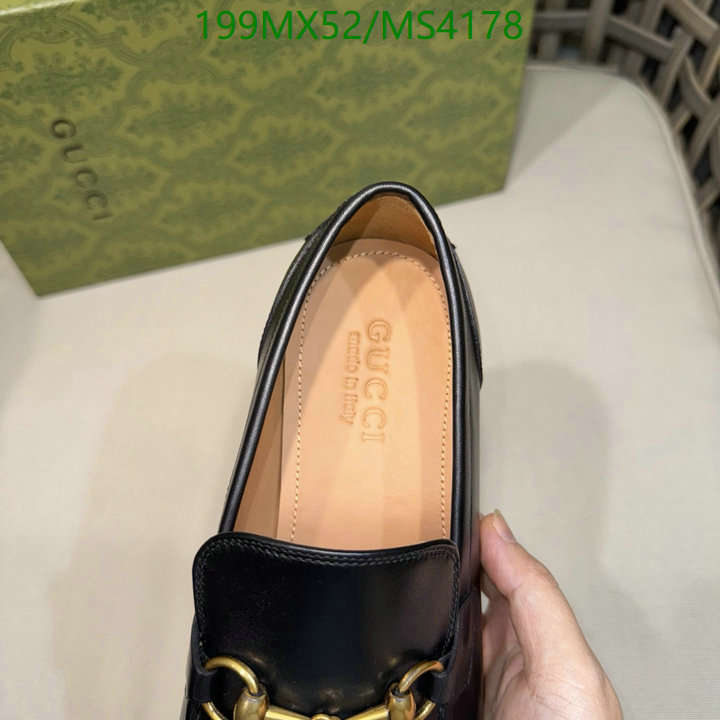 Gucci-Men shoes Code: MS4178 $: 199USD
