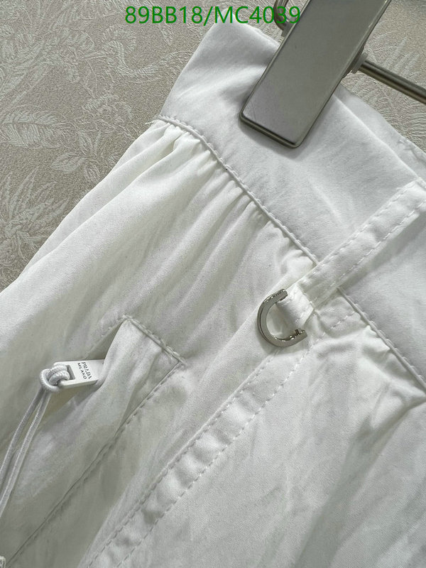 Prada-Clothing Code: MC4039 $: 89USD