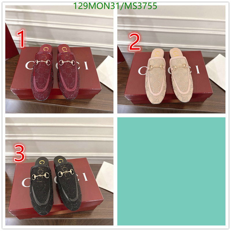 Gucci-Women Shoes Code: MS3755 $: 129USD