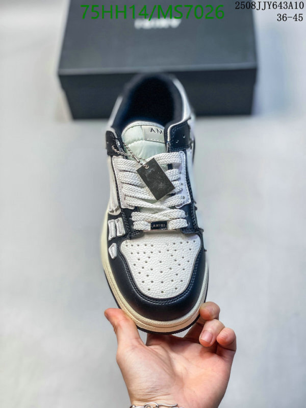 AMIRI-Men shoes Code: MS7026 $: 75USD