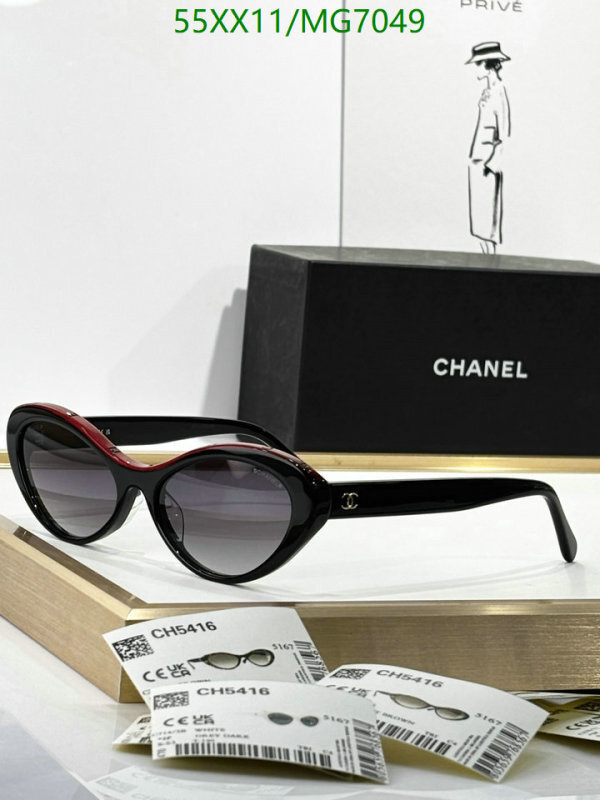 Chanel-Glasses Code: MG7049 $: 55USD
