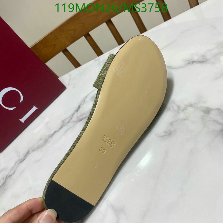 Gucci-Women Shoes Code: MS3758 $: 119USD