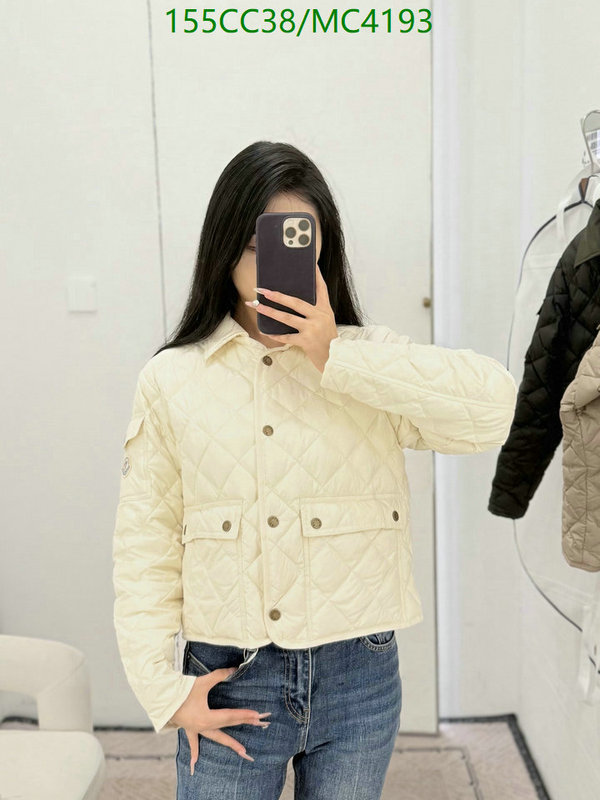 Moncler-Down jacket Women Code: MC4193 $: 155USD