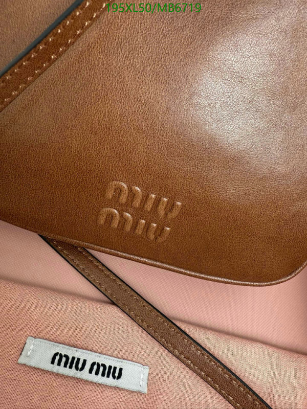 Miu Miu-Bag-Mirror Quality Code: MB6719 $: 195USD