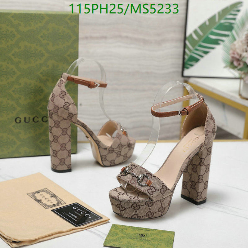 Gucci-Women Shoes Code: MS5233 $: 115USD