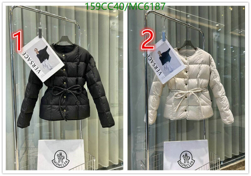 Moncler-Down jacket Women Code: MC6187 $: 159USD