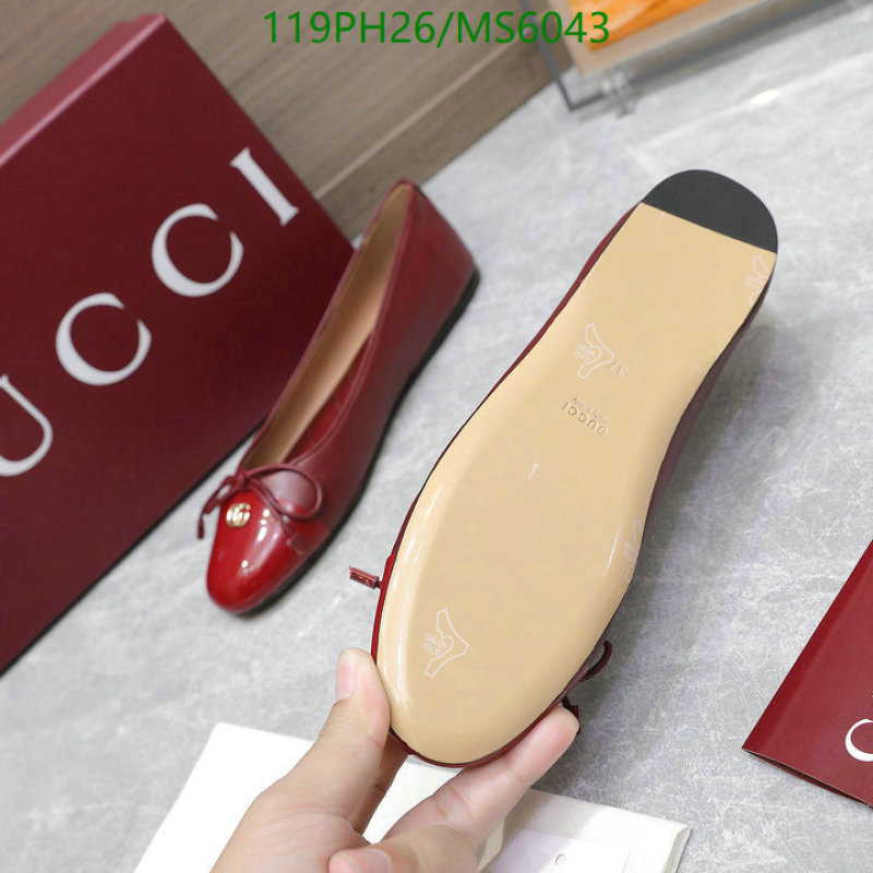 Gucci-Women Shoes Code: MS6043 $: 119USD