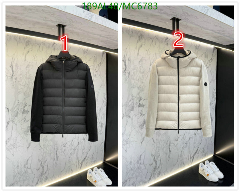 Moncler-Down jacket Women Code: MC6783 $: 189USD