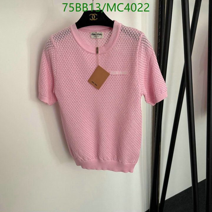 MIUMIU-Clothing Code: MC4022 $: 75USD