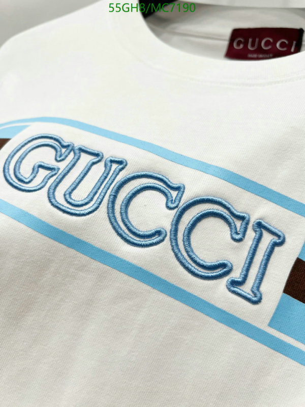 Gucci-Clothing Code: MC7190 $: 55USD