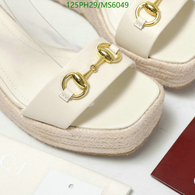 Gucci-Women Shoes Code: MS6049 $: 125USD